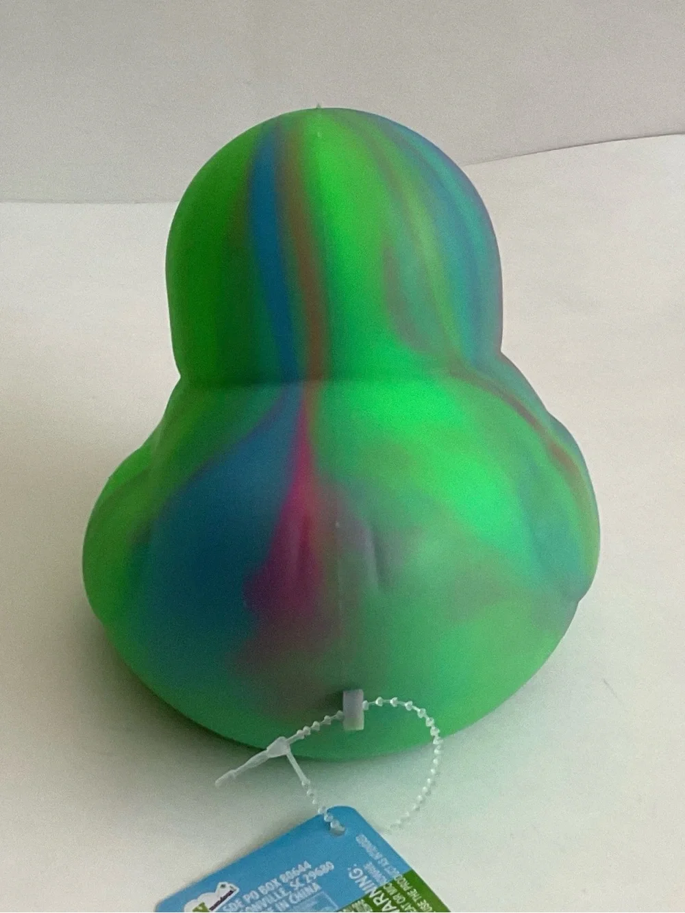 Sunny Days Jumbo Squeezy Duck XL Tie Dye Squishy Sensory Fidget NEW